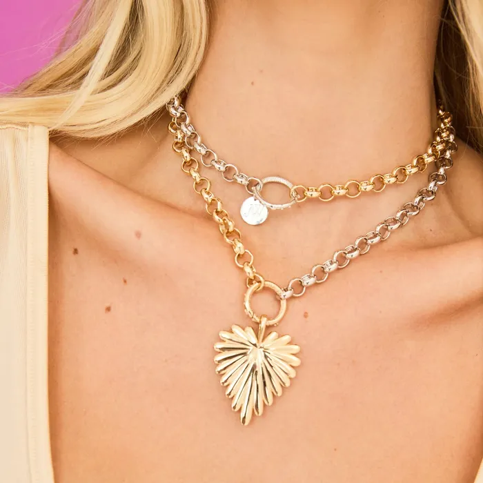 Gilver Lariat MultiStyle Rolo Chain Jane Win Necklaces