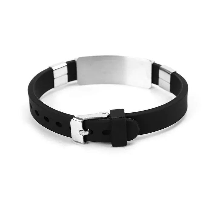 Yellow Chimes Necklaces Yellow Chimes Bracelets for Girls and Boys BTS Bracelet for Girls Boys Silver Toned BTS Band Exquisite Signature RAP MONSTER Bracelets Stainless Steel Silicon Wristband Bracelet
